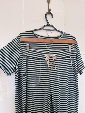 Lates by Kate Striped Short-Sleeve Sleep Set Pyjamas